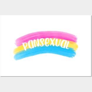 Pansexual LGBT Flag Gay Pride Month Transgender Rainbow Lesbian Posters and Art